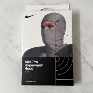 Nike Pro Grey Hyperwarm Hood Ski Mask